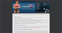 Desktop Screenshot of fitnes-24.cz